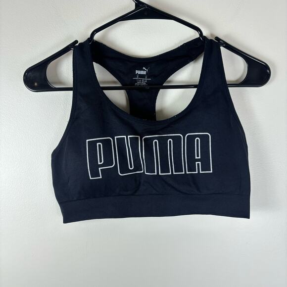 Puma athletic workout sports bra size Medium - Picture 1 of 5